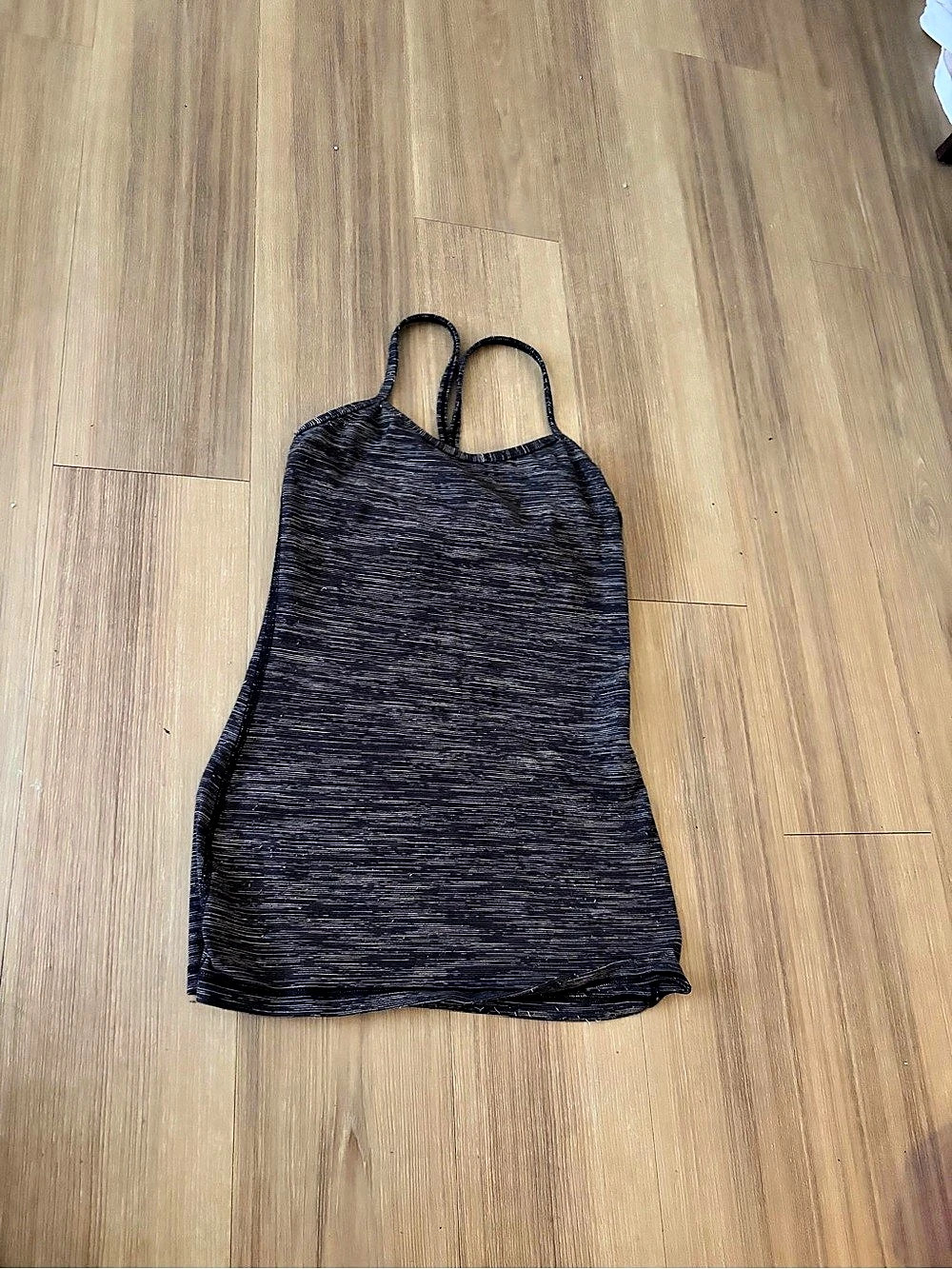 Lululemon Women's Abstract Tank Top in Black & Gray